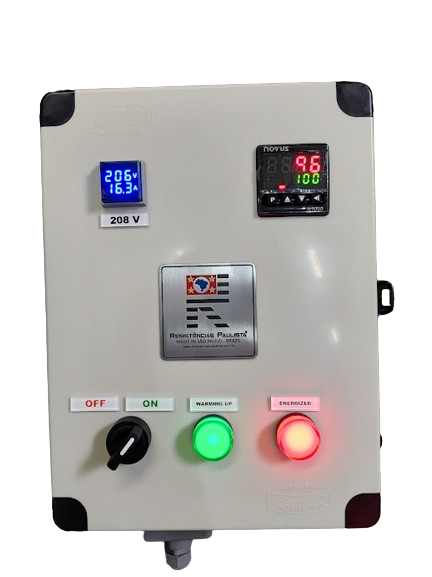 CONTROLADOR DE TEMPERATURA RESISTÊNCIAS PAULISTA