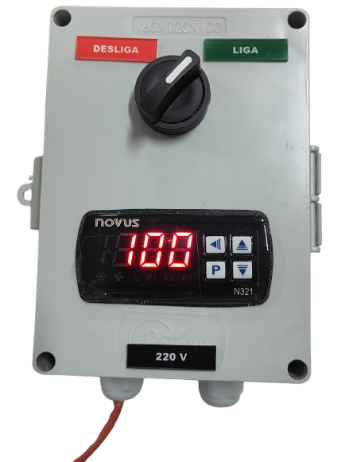 CONTROLADOR DE TEMPERATURA RESISTÊNCIAS PAULISTA